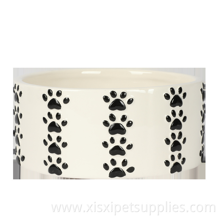 Customizable Pet Products Sublimation Ceramic Pet Bowl for Dog